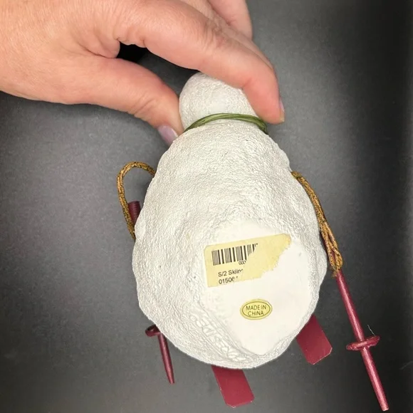 Skiing Snowmen Figures - Picture 8 of 13